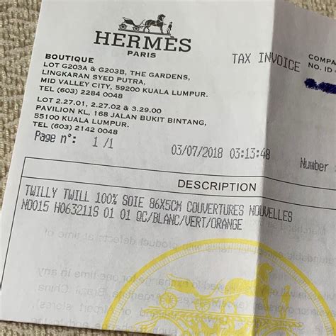 hermes box receipt|hermes receipt authenticity check.